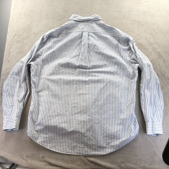 Polo Ralph Lauren Men's Shirt XXL Custom Fit Long Sleeve Pinstriped Button Down - Picture 14 of 14